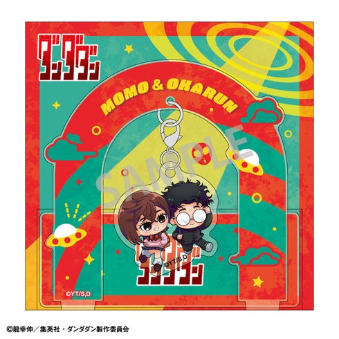 『ダンダダン』ぶら下がりアクリルスタンド_モモ&オカルン/おっこち
