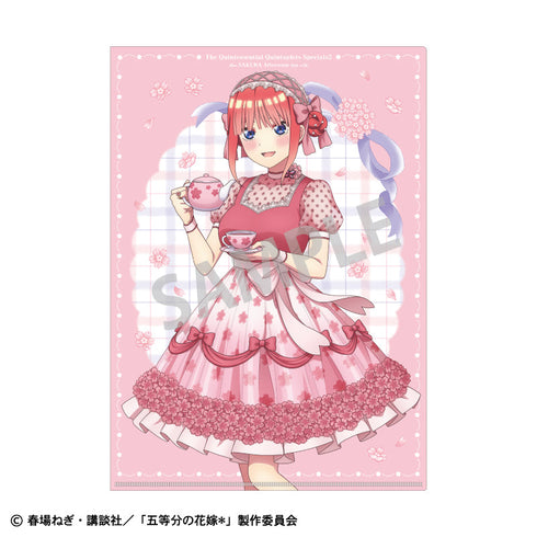 『五等分の花嫁』A4シングルクリアファイル_中野二乃/桜アフタヌーンティー