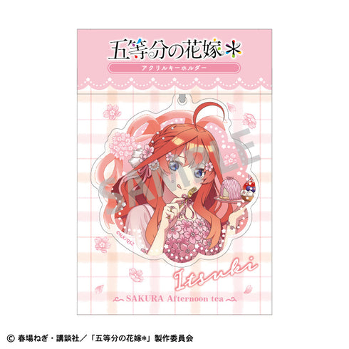 『五等分の花嫁』アクリルキーホルダー_中野五月/桜アフタヌーンティー