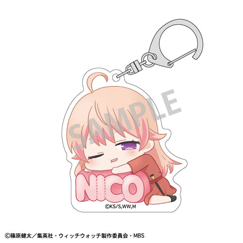 『ウィッチウォッチ』トレーディングアクリルキーホルダー_ねむネーム【BOX】