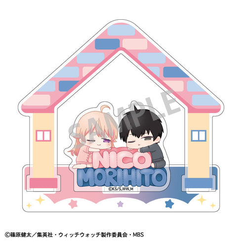 『ウィッチウォッチ』アクリルスタンド_若月ニコ&乙木守仁/ねむネーム