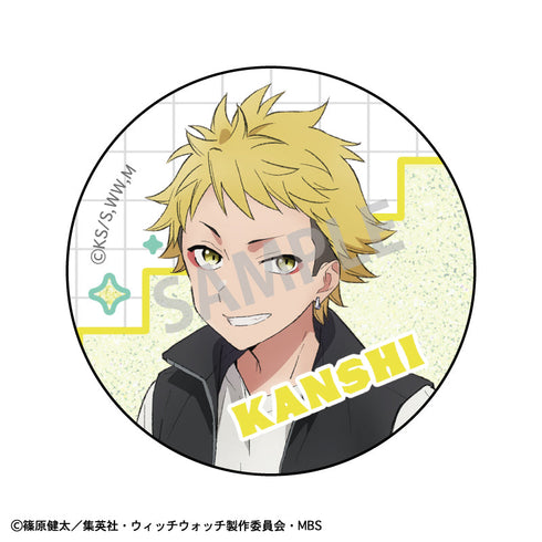 『ウィッチウォッチ』トレーディンググリッター缶バッジ【BOX】