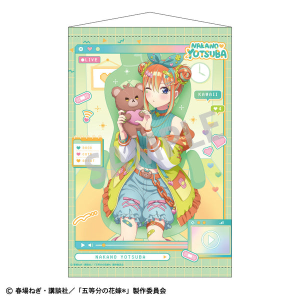 『五等分の花嫁*』B2タぺストリー_中野四葉/配信者なりきり