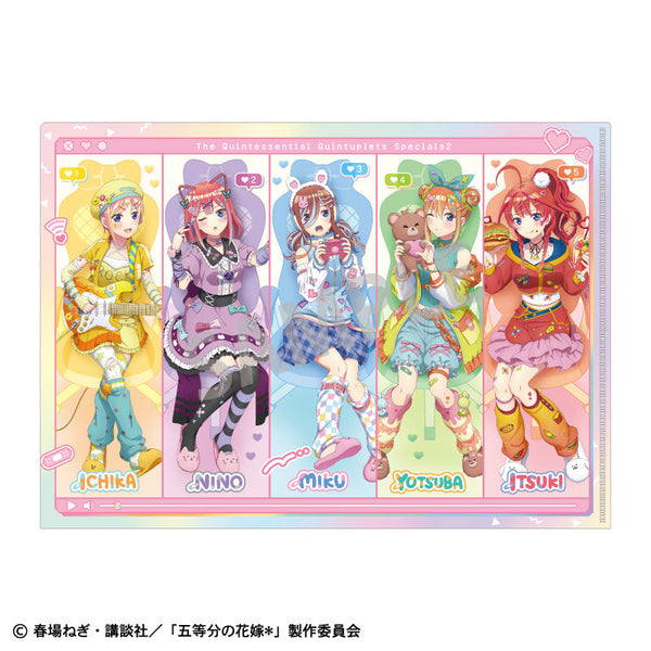 『五等分の花嫁*』A4シングルクリアファイル_集合/配信者なりきり