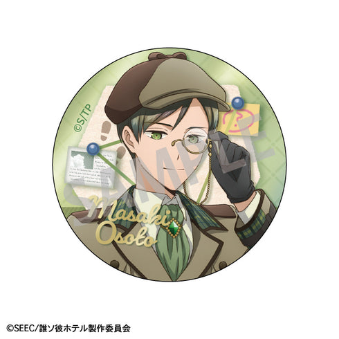 『誰ソ彼ホテル』トレーディングメタル缶バッジ/探偵【BOX】