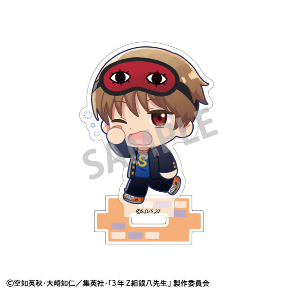 『3年Z組銀八先生』ミニアクリルスタンド_沖田総悟/登校風景描き起こし