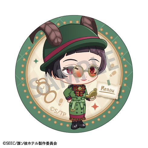 『誰ソ彼ホテル』トレーディング缶バッジ/探偵 描き起こし【BOX】