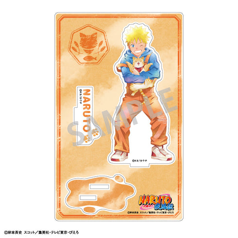 『NARUTO-ナルト‐疾風伝』アクリルスタンド_うずまきナルト/少年期×アニマル/カミアニTOUCH