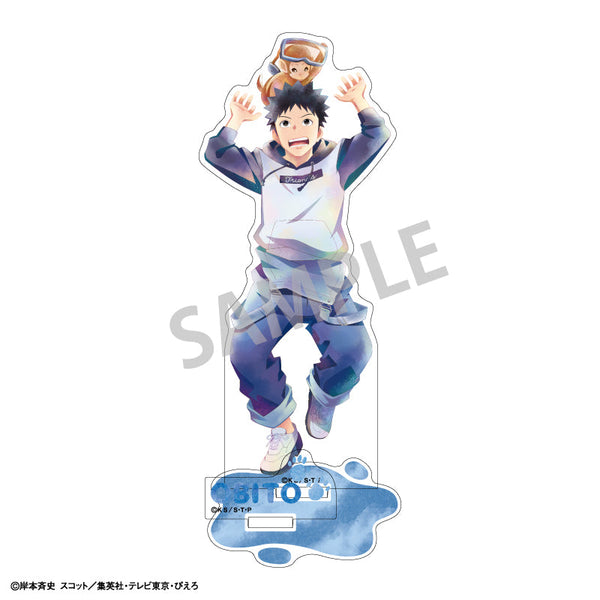 『NARUTO-ナルト‐疾風伝』アクリルスタンド_うちはオビト/少年期×アニマル/カミアニTOUCH