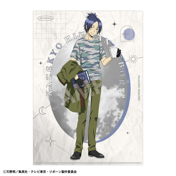 『家庭教師ヒットマンREBORN!』A4シングルクリアファイル_六道 骸/朝支度