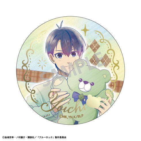 『ブルーロック』トレーディング箔押し缶バッジ/テディベア/カミアニTOUCH【BOX】