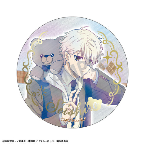 『ブルーロック』トレーディング箔押し缶バッジ/テディベア/カミアニTOUCH【BOX】
