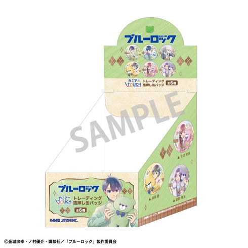 『ブルーロック』トレーディング箔押し缶バッジ/テディベア/カミアニTOUCH【BOX】