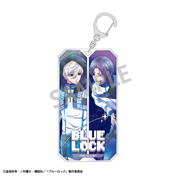 『ブルーロック』スリムキーホルダー(ペア) 凪 誠士郎・御影 玲王/サイバーパンクリバイバル カミアニTOUCH