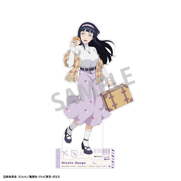 『NARUTO-ナルト- 疾風伝』ビッグアクリルスタンド_日向ヒタナ/ぶらっと旅の巻!