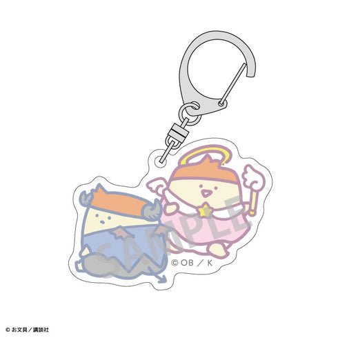 『お文具といっしょ』【BOX】トレーディングアクリルキーホルダー/てんしとあくま