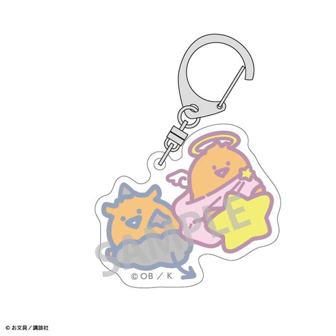 『お文具といっしょ』【BOX】トレーディングアクリルキーホルダー/てんしとあくま