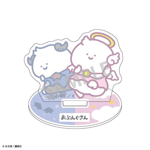 『お文具といっしょ』【BOX】トレーディングアクリルスタンド/てんしとあくま