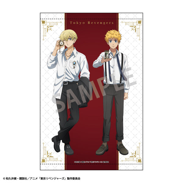 『東京リベンジャーズ』B2タペストリー_A/モノトーンコーデ×時計