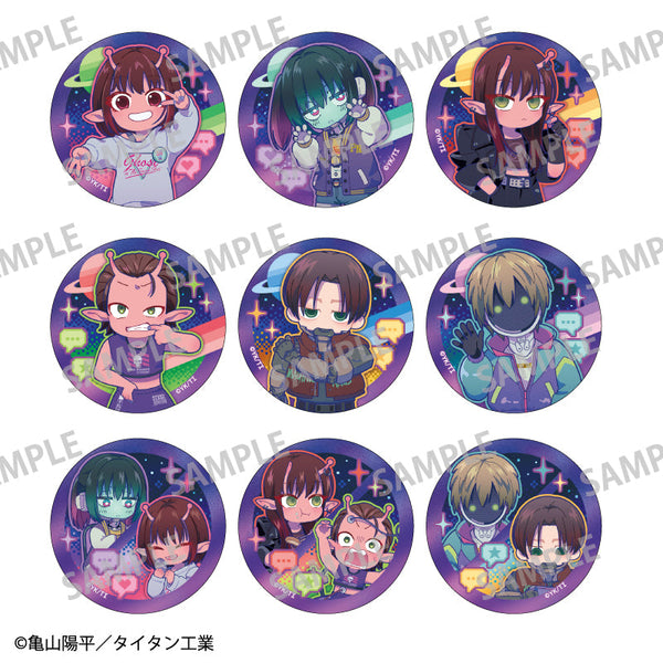 『銀河特急 ミルキー☆サブウェイ』【BOX】トレーディングオーロラ缶バッジ