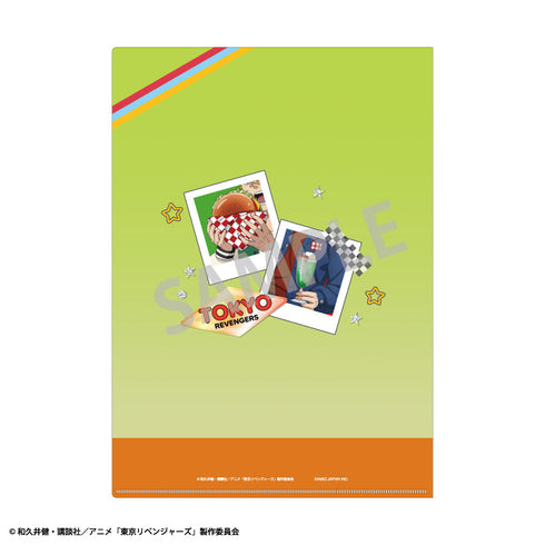 『東京リベンジャーズ』A4シングルクリアファイル 花垣 武道・佐野 万次郎/Welcome diner