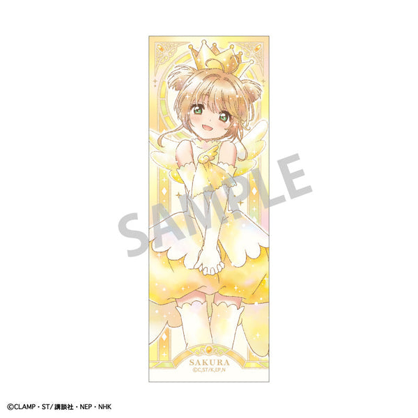 『カードキャプターさくら クリアカード編』ロングスクエア缶バッジ 木之本 桜A/カミアニTOUCH