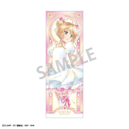 『カードキャプターさくら クリアカード編』ロングスクエア缶バッジ 木之本 桜D/カミアニTOUCH