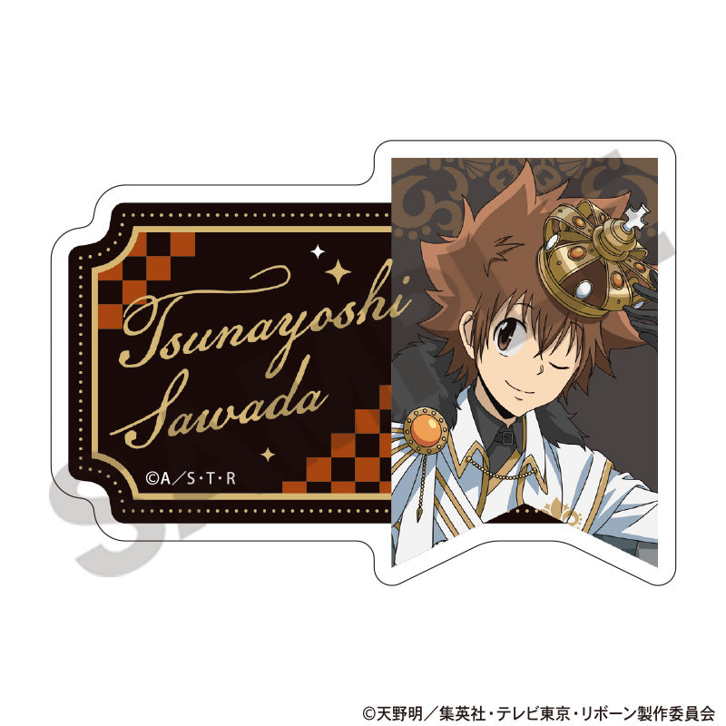家庭教師ヒットマンREBORN!』アクリルネームバッジ 沢田綱吉 チェス