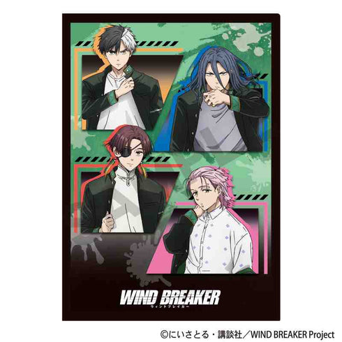 『WIND BREAKER』シングルクリアファイル 風鈴高校 1年生