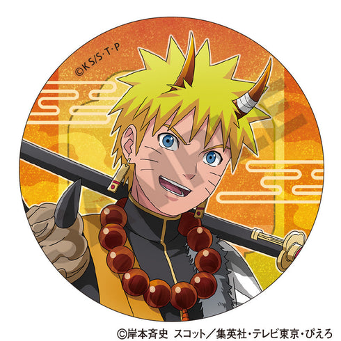 『NARUTO』トレーディンググリッター缶バッジ 鬼【BOX】