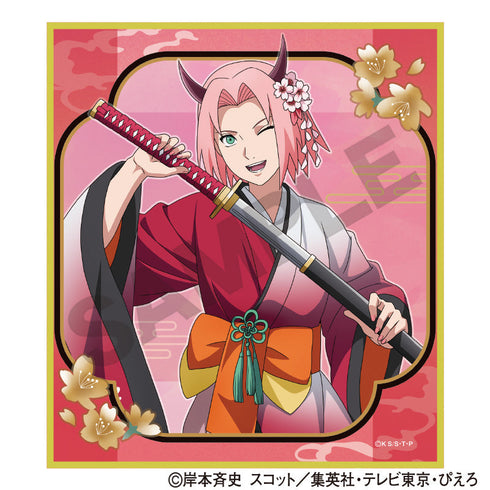 『NARUTO』トレーディングミニ色紙 鬼【BOX】