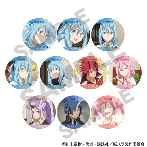 『転生したらスライムだった件』トレーディング缶バッジ【BOX】