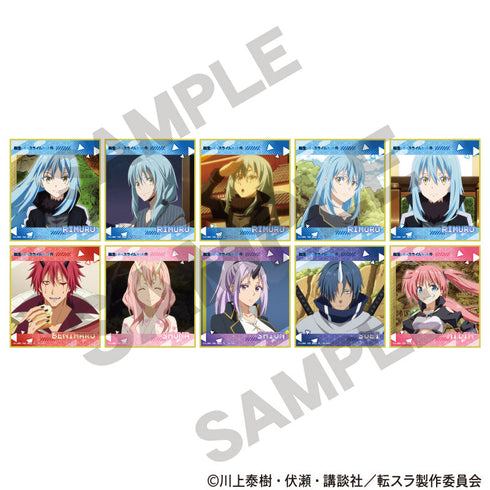 『転生したらスライムだった件』トレーディングミニ色紙【BOX】