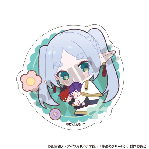 『葬送のフリーレン』アクリルクリップ フリーレン 新パーティー ぬいぐるみ抱っこ