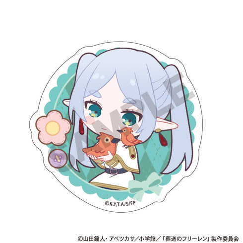 『葬送のフリーレン』アクリルクリップ フリーレン 隕鉄鳥 ぬいぐるみ抱っこ