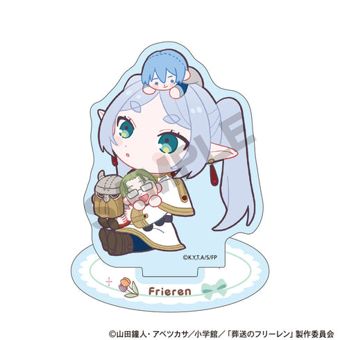 『葬送のフリーレン』アクリルスタンド フリーレン 勇者パーティー ぬいぐるみ抱っこ