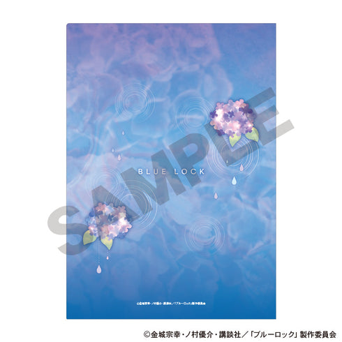 『ブルーロック』シングルクリアファイル 五月雨 ニュアンスカラー 青