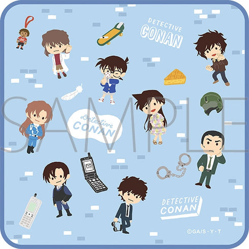 『名探偵コナン』ハンドタオル/ゆるパレット F柄