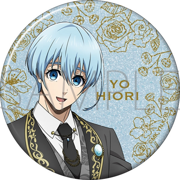 『ブルーロック2期』グリッター缶バッジ/氷織 羊 執事