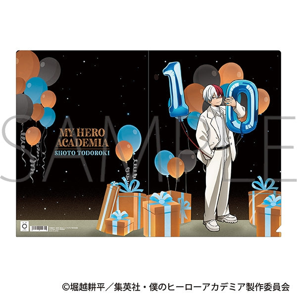 『僕のヒーローアカデミア』クリアファイル/轟 焦凍 10周年スタートダッシュ