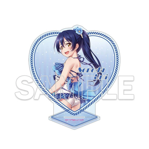 『ラブライブ!』ハート型ラメ入りアクリルスタンド 園田海未