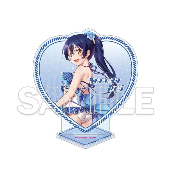 『ラブライブ!』ハート型ラメ入りアクリルスタンド 園田海未