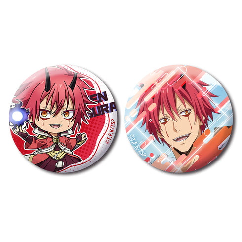 『転生したらスライムだった』件 ベニマル 缶バッジセット