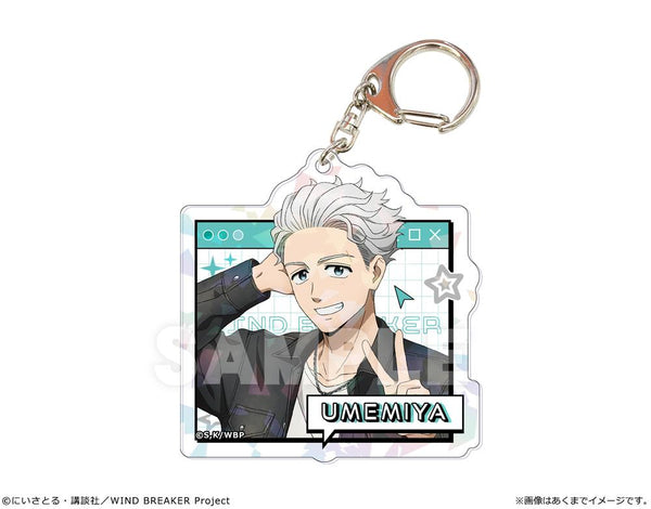 『WIND BREAKER』ホログラムアクリルキーホルダー Ver. Y2Kスタイル 04 梅宮一