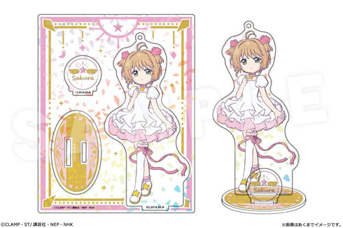 『カードキャプターさくら クリアカード編』ホログラムアクリルフィギュア Ver.描き下ろし 02 木之本桜(さくらカード編)