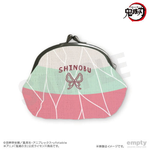 『鬼滅の刃』がま口小銭入れ 08 胡蝶しのぶ【202510再販】