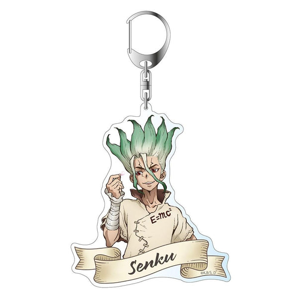 『Dr.STONE』【描き下ろし】アクリルキーホルダー 石神千空(桜)【202504再販】