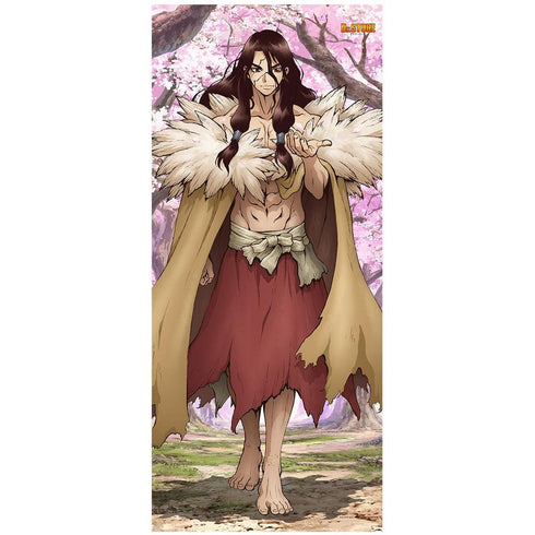 『Dr.STONE』【描き下ろし】BIGタペストリー 獅子王司(桜)【202504再販】