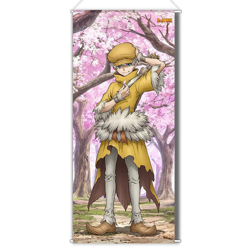 『Dr.STONE』【描き下ろし】BIGタペストリー 西園寺羽京(桜)【202504再販】