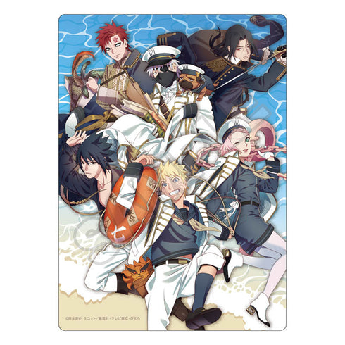 『NARUTO-ナルト- 疾風伝』マリンルック B5下敷き【BOX】【202410再販】